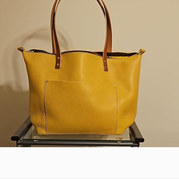 Bundle Portland Leather Large Tote and Large Envelope Wallet - Picture 3 of 10